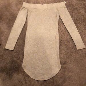 Off the shoulder dress